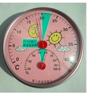Thermometer Hygrometer Thermohygrometer Virtue Time TH101A Household Baby Special High Precision Lead-Free
