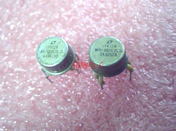 The Ling Tekin seal double operational amplifier LF412AMH 883C