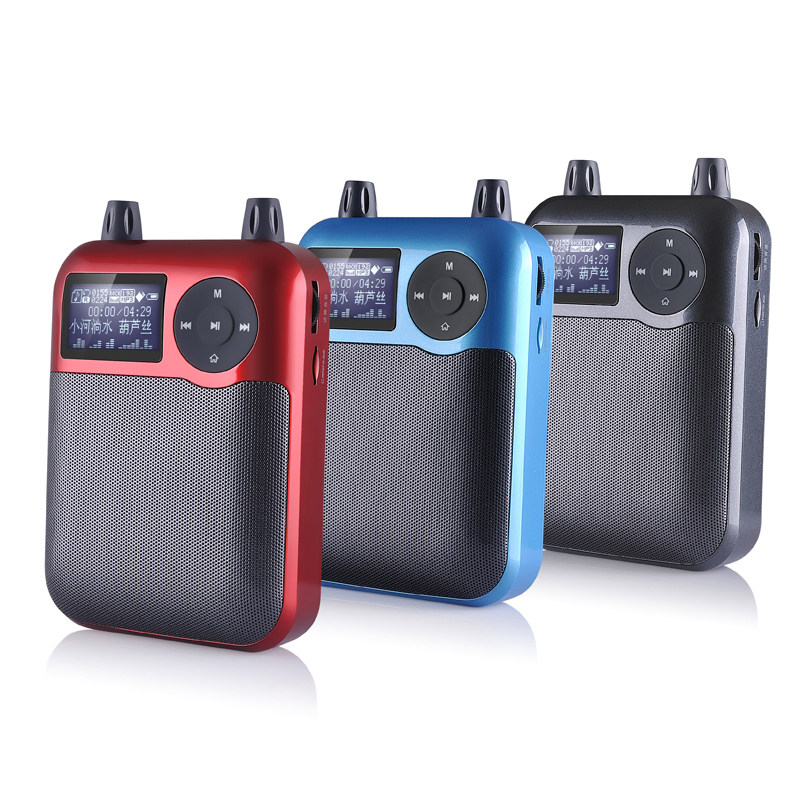 Langchen K600 teacher guide high power loudspeaker teaching waist hang with disc choir action power supply