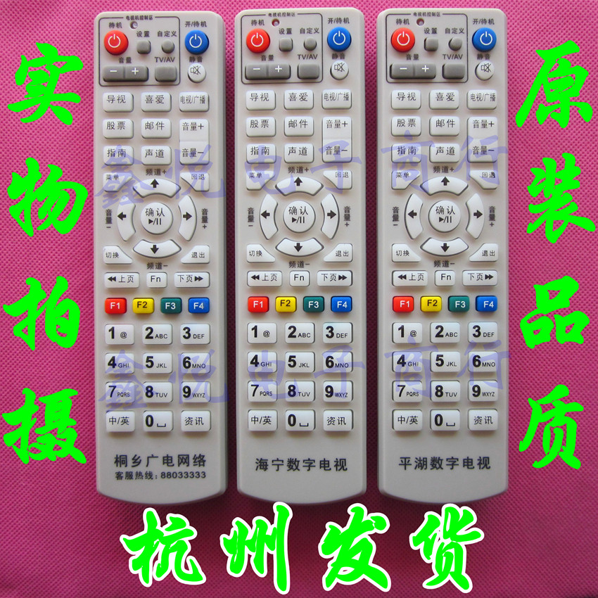 Ping Lake Haining Tongxiang Guangelectric Digital TV Upper Box Remote control Kangjia NY-219-JX NY-261-JX