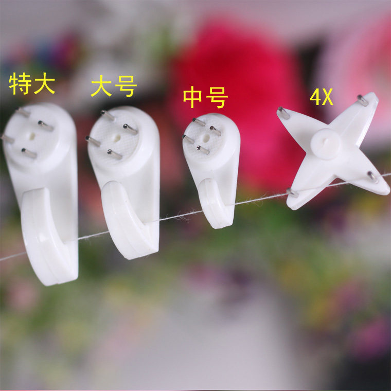 Painting full house Wedding Dress Frame Hook Photo Gallery Wall Hanging Reinforcement Load Bearing Invisible Nail photo Book Framed Accessories Hot Pin