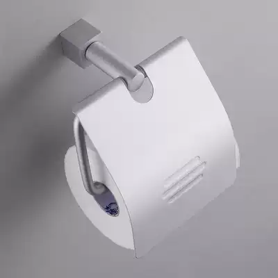 Space aluminum toilet tissue box paper towel tube kitchen tissue towel rack cosmetic room waterproof sanitary carton toilet paper roll toilet paper roll