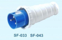 SFE Shangfeng Industrial Plug SF-033 63a Tri-pole Plug IP67 Tri-core Plug AC220-250V