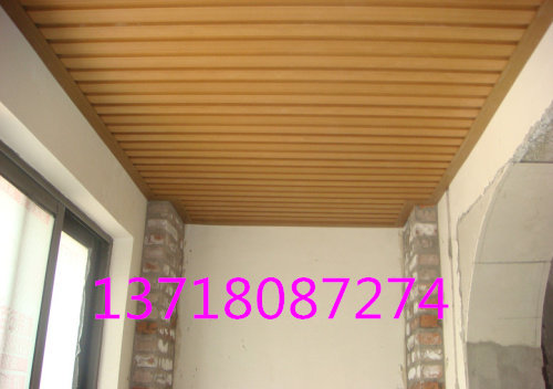 Special offer balcony suspended ceiling wainscoting green can wood great wall board powder room ecological wood suspended ceiling outdoor great wall board