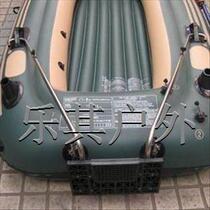 Rubber boat Inflatable boat clip net captain short bracket Marine hang-up bracket Stern motor hang-up frame