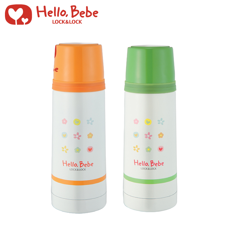 乐扣乐扣Hello Bebe按钮式不锈钢保温杯 HBB303/304