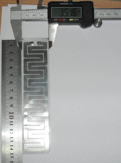 USB heating sheet 3 5 * 13 5CM without wire 6V Voltage resistance 7-10 European random hrates