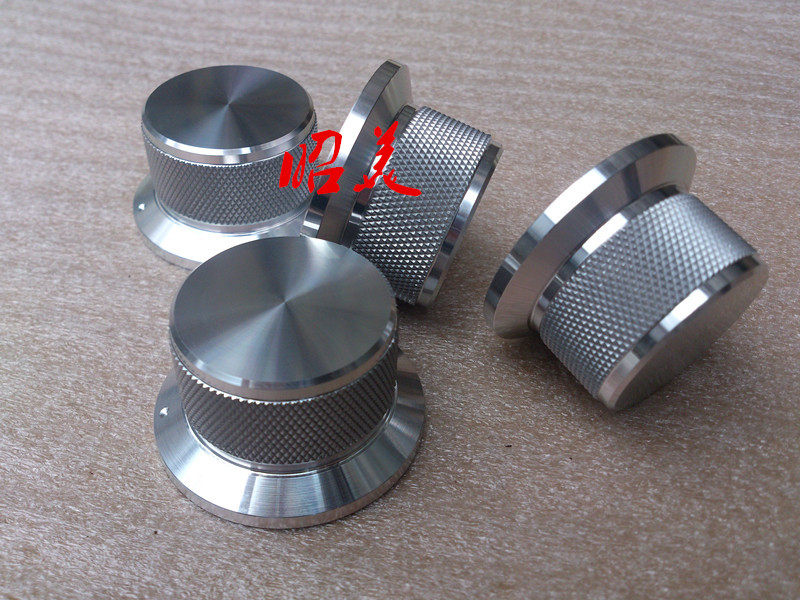 Diameter 44 shank diameter 34 high 25 full aluminum alloy solid volume knob sound power amplifier potentiometer knob