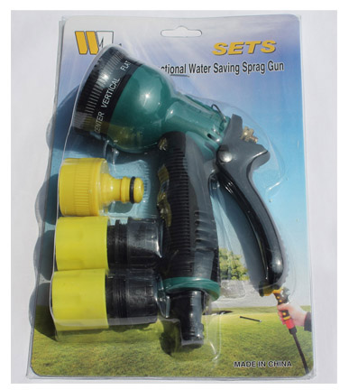 Promotion Hose Matching 8 Function Shower Nozzle Spray Gun Spray Spray Spray Spray Car Wash Water Gun Suit