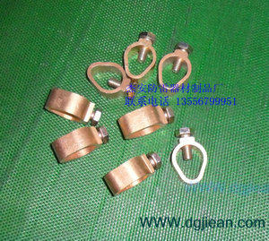 Lightning - proof connecting wiring clip material pure copper