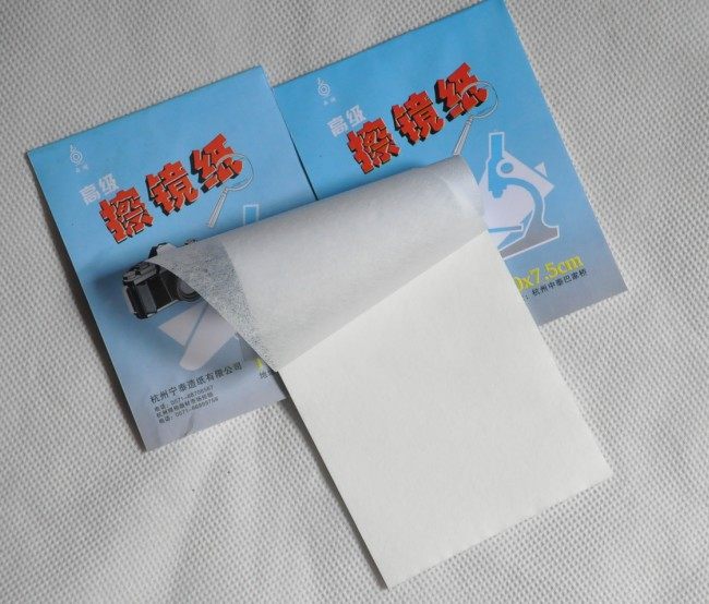 Microscope polished mirror paper Advanced paper 10 * 7 5 10 * 15cm lenses cleaner paper cleaning paper