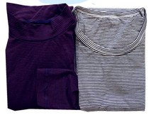 Classic Foreign Trade mens thin long sleeve modal round neck V collar semi high collar collar collar autumn clothing 1-221