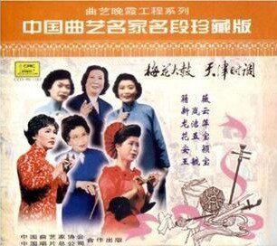 中国曲艺名家名段珍藏版 梅花大鼓 天津时调 CD