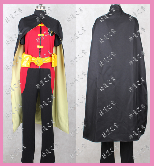 Animation House COSPLAY Costume Youth Justice League Animation Edition Robin New Product