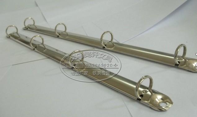 Four-hole O-clip A4 living page clip 4 holes iron clamp recipes iron clamp 4-hole metal folder 4-hole sandwich