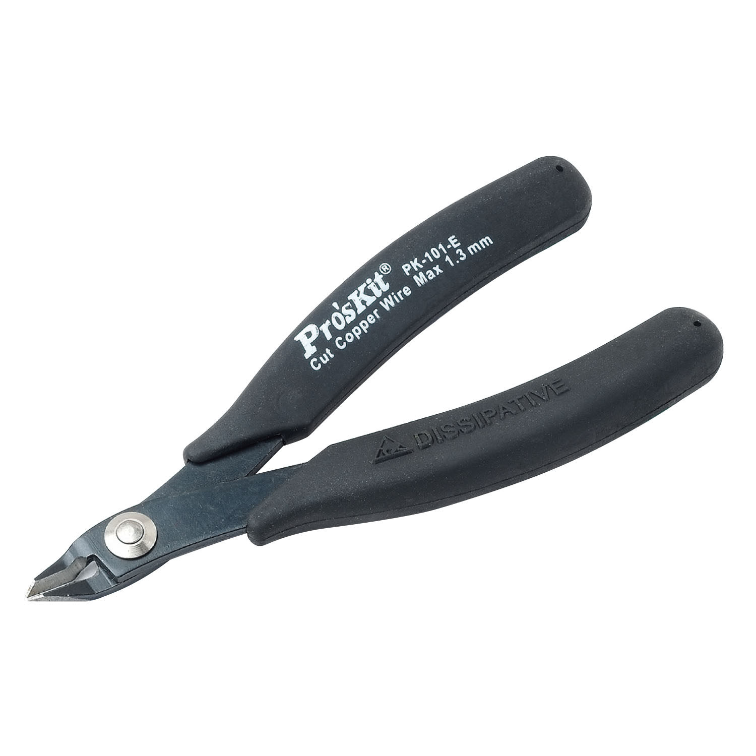 Baokong 1PK-101-E anti-static Ruyi thin knife inclined mouth pliers imported inclined mouth pliers mini model scissors