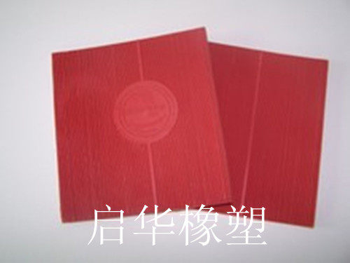High quality red high voltage insulated carpet 815*850*8 anti-slip rubber board rubber for distribution room