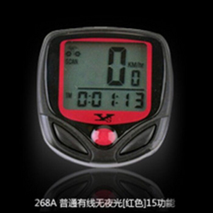 There are Sheng bicycle meters YS268A Cycling meter Mountain bike Mileage Gauge Speed Gauge in Chinese English
