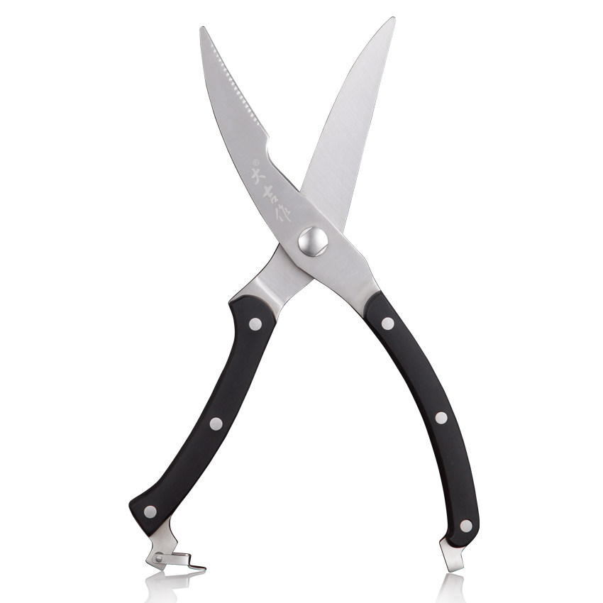 大吉 不锈钢 亚光 强力鸡骨剪 厨房剪刀 鸡骨剪 鱼肉剪厨房用