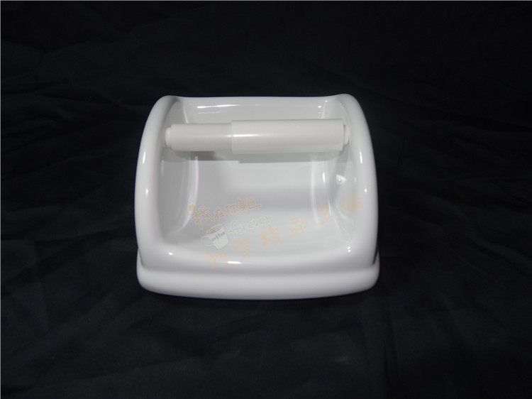 Ceramic buried wall-type embedded drum toilet paper with wall paper towel rack white toilet paper rack rolls toilet paper concealed in concealed style