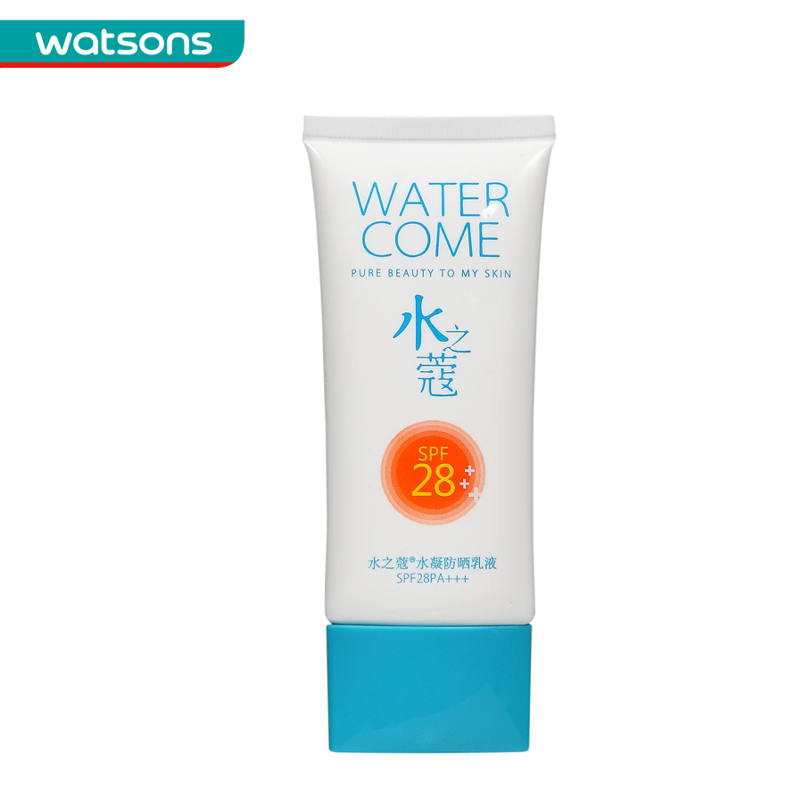 【屈臣氏】Water come水之蔻水凝防晒乳液SPF28PA++60g保湿防晒霜