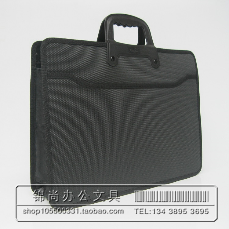 Men's briefcase Business handbag Trend minimalist Conference Handheld Working Package Paper bag A4 Conference Package 9912