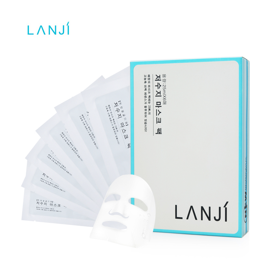 LANJI 兰肌 水库凝肌面贴膜 保湿锁水滋润储水 25mlx6片 正品