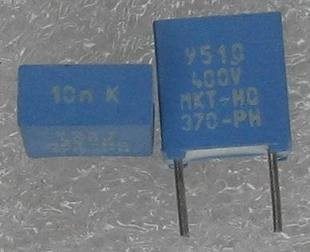 VISHAY BC PHILIPS Philips MKT370 Series 50V-2000V Thin Film capacitive (full series)