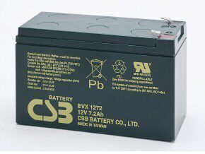 CSB EVX1272 12V7 2AH Backup power supply Lighting power supply Marine equipment instrumentation battery