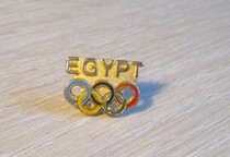 Olympic Games badge Egypt Olympic Committee badge Egypt NOC badge