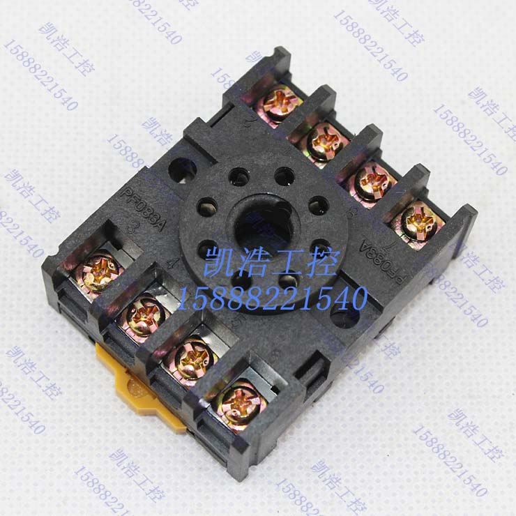 Relay Base PF083A Relay Socket Round 8 Feet MK2P-I ST3P JQX AH3 Applicable