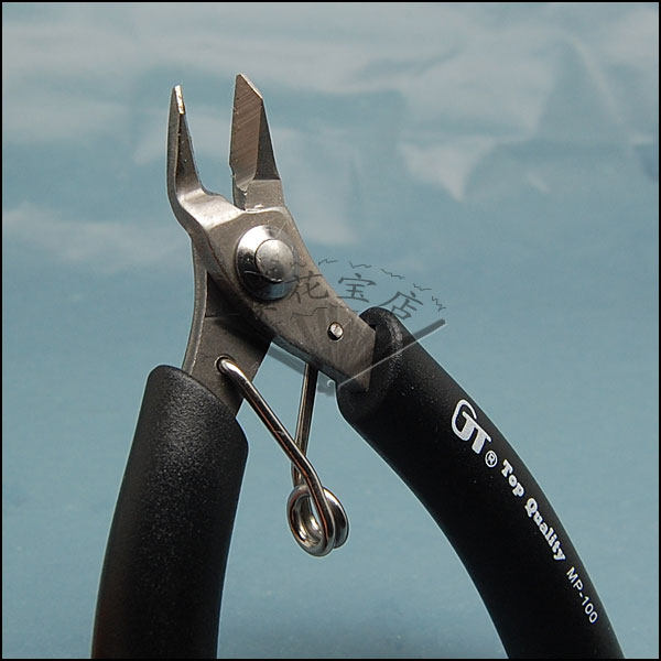 Taiwan imported DIY first jewelry cutting tool flat clamp shears steel wire copper wire diagonal pliers cutting pliers