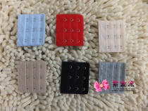 Underwear accessories extension buckle three-row three-grade underwear extension buckle back buckle spot multi-color optional