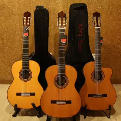Wooden musical instrument Santos song song toos 030 electric box classical guitar veneer stage bar missing corner guitar