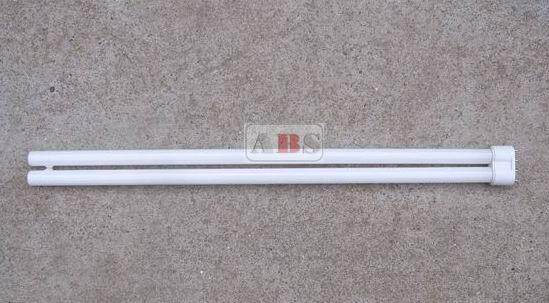 Integrated ceiling H tube H lamp flat four-pin H-type lamp three-color energy-saving lamp 55W lamp universal type