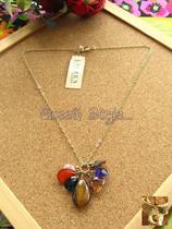 (A small cloud) Ralph Lauren color series short necklace** 