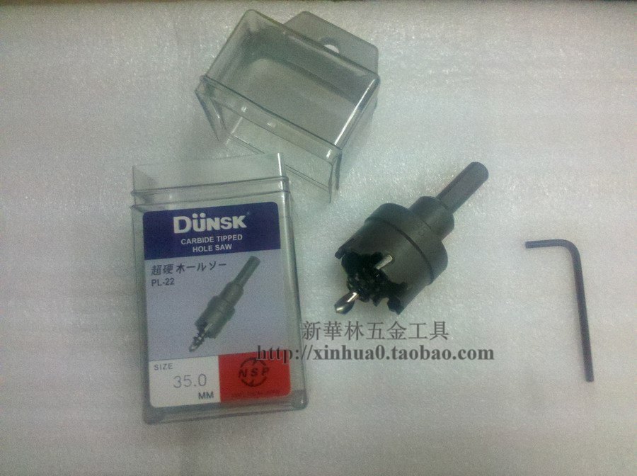 Japan DUNSK NSP diamond steel order comb stainless steel alloy drill 35mm 38mm 32mm