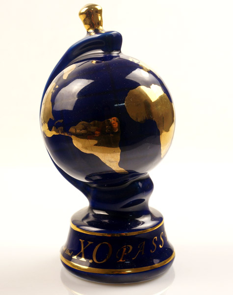 Blue Globe 50ml ceramic bottle mini wine sample wine special gift box place wine cabinet Moo Fan small wine edition collection