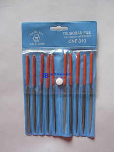 China-Japan joint venture pot triple TSUBOSAN 3 * 140mm 10 sets of plastic handle shaping file CNF310-Taobao