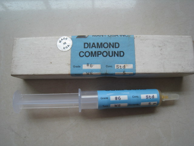 ★Special offer area★American MANT DIAMOND diamond paste abrasive paste water-based 6# yellow J