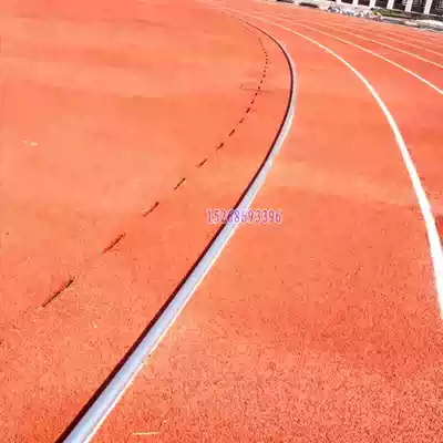 Standard 400 m track and field track track track and tooth plastic track aluminum alloy track 1