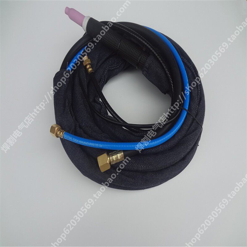 WSM 315 argon arc welding machine argon arc welding gun WP-18P straight shank argon arc welding gun water cooled argon arc welding straight gun