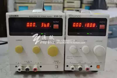 Used linear DC adjustable regulated power supply imported Japan Kenwu 10v 18v 36V 2A 3A