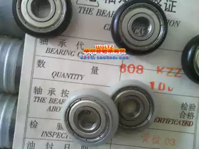 Adhesive bearing nylon bearing 608 KZZ bearing 8*26*8 caster bearing high quality