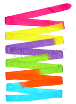 Rayon-Rhythmic Gymnastics Ribbon-Multicolor Multicolor RG Ribbon