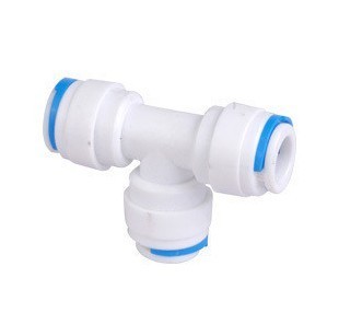 Household water purifier water filter direct water dispenser 2 points three-way quick-connect accessories 1 4 connectors 702 quick-connect