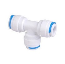 Household water purifier pure water dispenser 2-point three-way quick connection accessories 1 4 connector 702 quick connect
