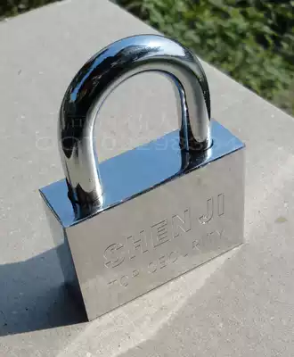 (Shenji brand)Square blade padlock-thickened 60mm(Shenji Lock Industry-Hangzhou special distribution)