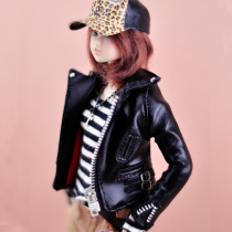 (DOLLYPIE) Motorcycle leather imitation mama told me leather jacket momoko blythe