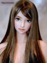 (Crown mold world) Custom-made 1:6 real female head carving hand-made makeup hair transplant OB HotStuff